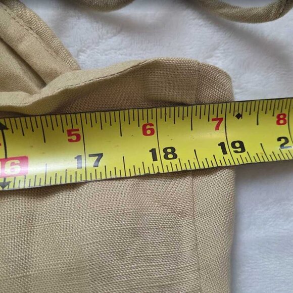 New L Farm Rio x Anthropologie embroidered linen blend dress - Picture 9 of 14